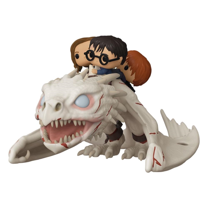 FUNKO ACTION FIGURES FUNKO POP HP DRAGON WITH HARRY HERMIONE RON